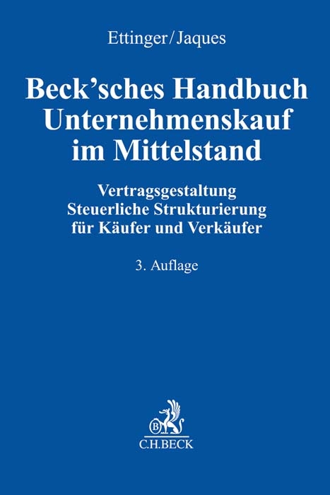 Beck'sches Handbuch Unternehmenskauf im Mittelstand - 