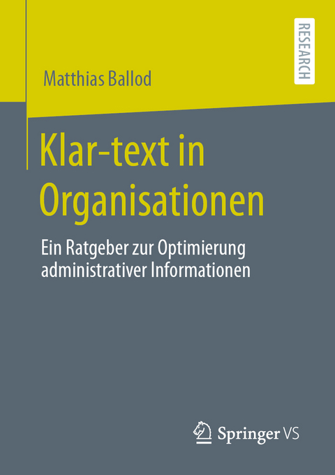 Klar-text in Organisationen - Matthias Ballod