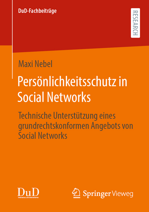 Persönlichkeitsschutz in Social Networks - Maxi Nebel