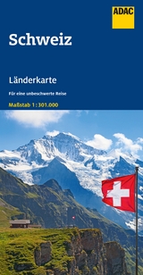 ADAC Länderkarte Schweiz 1:301.000 - 