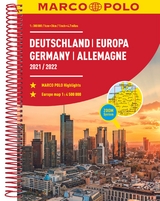 MARCO POLO Reiseatlas 2021/2022 Deutschland 1:300.000 - 