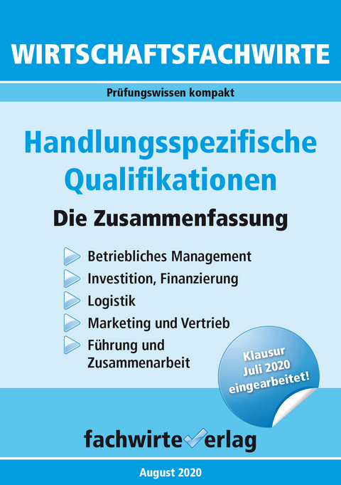 Wirtschaftsfachwirte: Handlungsspezifische Qualifikationen - Reinhard Fresow