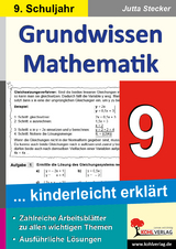 Grundwissen Mathematik / Klasse 9 - Jutta Stecker