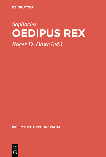 Oedipus rex -  Sophocles