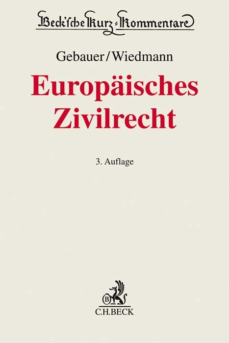 Europäisches Zivilrecht - 