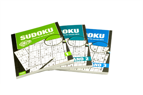 Sudoku - Band 2-4 Großdruck - 3er Pack