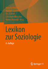 Lexikon zur Soziologie - Klimke, Daniela; Lautmann, Rüdiger; Stäheli, Urs; Weischer, Christoph; Wienold, Hanns