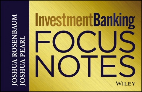 Investment Banking Focus Notes -  Joshua Pearl,  Joshua Rosenbaum