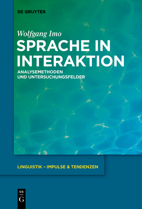 Sprache in Interaktion - Wolfgang Imo