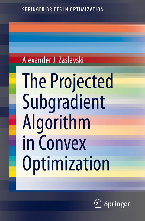 The Projected Subgradient Algorithm in Convex Optimization - Alexander J. Zaslavski