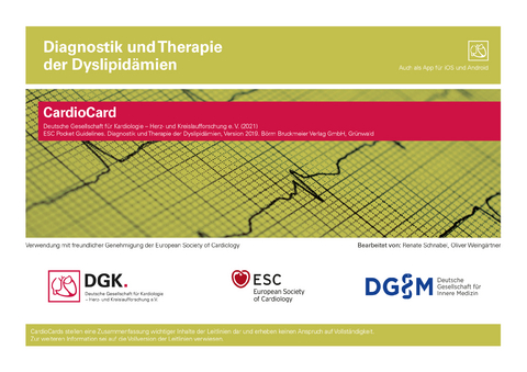 Diagnostik und Therapie der Dyslipidämien - 