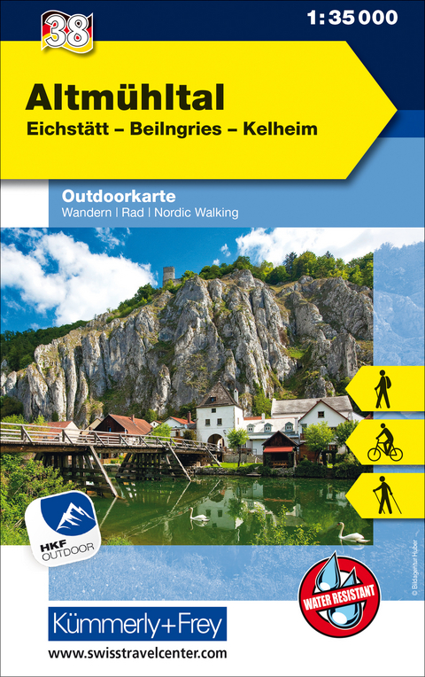 Altmühltal Nr. 38 Outdoorkarte Deutschland 1:35 000