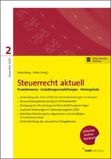 Steuerrecht aktuell 2/2020 - David Dietsch, Tobias Fischer LLB, Hannah Gladitsch, Ralf Haendel, Christina Jagenburg, Michael Joisten, Christian Kappelmann, Gustav Liedgens, Rebekka Rein, Patrick Seiler M.A., Michael Pospischil, Noemi Strotkemper, Henning Stümpfig, Christian Kahlenberg, Martin Weiss