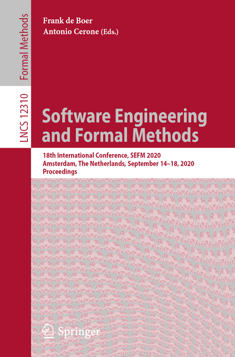 Software Engineering and Formal Methods - 