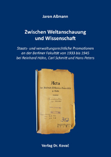 Zwischen Weltanschauung und Wissenschaft - Jaron Aßmann