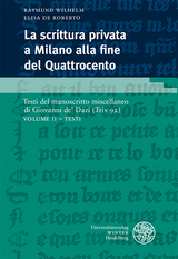 La scrittura privata a Milano alla fine del Quattrocento / Volume II – Testi - 