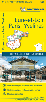 Eure-et-Loir, Paris, Yvelines - Michelin Local Map 311 - Michelin