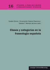 Clases y categorías en la fraseología española - 