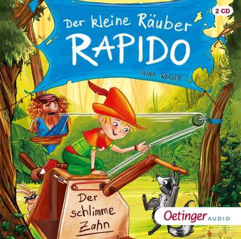 Der kleine Räuber Rapido 3. Der schlimme Zahn - Nina Weger