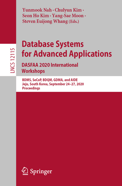 Database Systems for Advanced Applications. DASFAA 2020 International Workshops - 