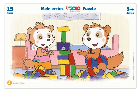 Mein erstes Bobo Siebenschläfer Puzzle (Kinderpuzzle) -  JEP-Animation