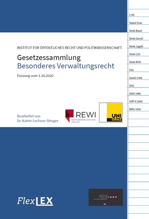 Gesetzessammlung Besonderes Verwaltungsrecht - 