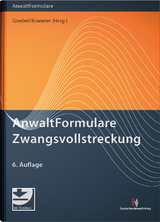 Zwangsvollstreckung - Krumscheid, Herbert; Mock, Peter; Schatz, Jochen; Goebel, Frank-Michael