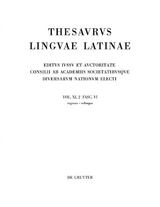 Thesaurus linguae Latinae. . / regnum – relinquo - 