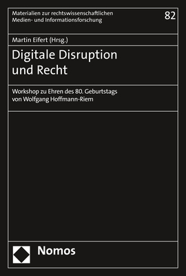 Digitale Disruption und Recht - 