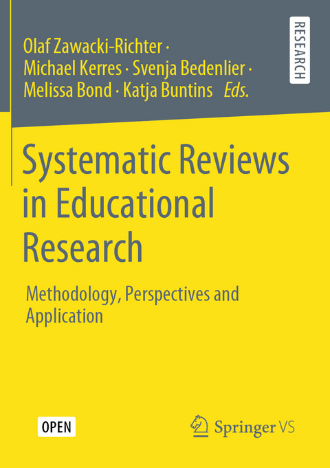 Systematic Reviews in Educational Research - 