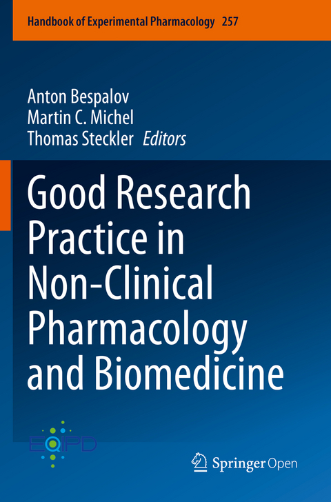 Good Research Practice in Non-Clinical Pharmacology and Biomedicine - 