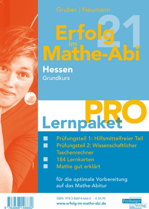 Erfolg im Mathe-Abi 2021 Hessen Lernpaket 'Pro' Grundkurs - Helmut Gruber, Robert Neumann