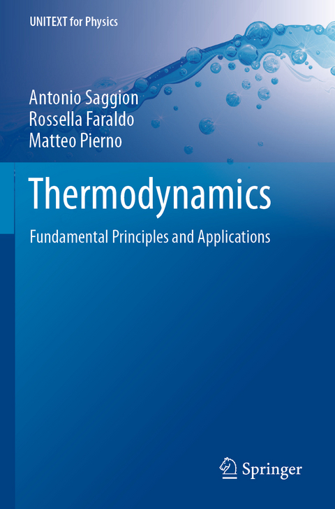 Thermodynamics - Antonio Saggion, Rossella Faraldo, Matteo Pierno