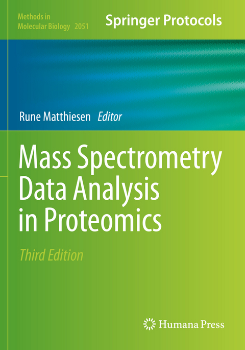 Mass Spectrometry Data Analysis in Proteomics - 