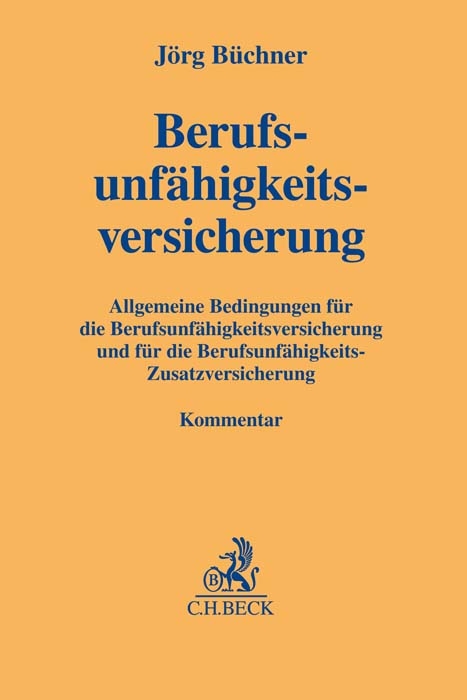 Berufsunfähigkeitsversicherung - Jörg Büchner