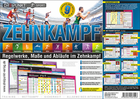 Info-Tafel-Set Zehnkampf -  Schulze Media GmbH