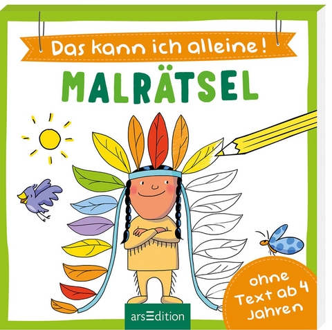 Das kann ich alleine! Malrätsel