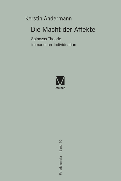 Die Macht der Affekte - Kerstin Andermann