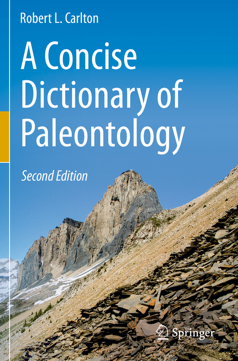 A Concise Dictionary of Paleontology - Robert L. Carlton