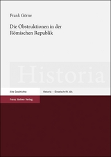 Die Obstruktionen in der Römischen Republik - Frank Görne