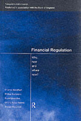 Financial Regulation - UK) Goodhart Charles (London School of Economics, Frankfurt Philipp (European Central Bank  Germany) Hartmann, UK) Llewellyn David T. (Loughborough University, Washington DC Liliana (Center for Global Development  USA) Rojas-Suarez, Washington DC Steven (Inter-American Development Bank  USA) Weisbrod