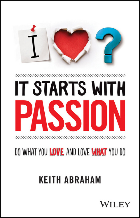 It Starts With Passion -  Keith Abraham