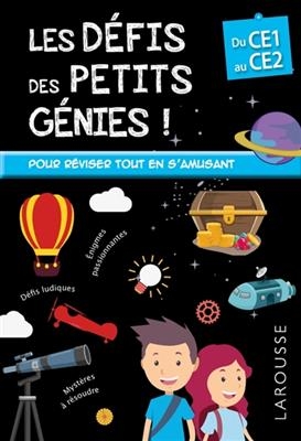 Les défis des petits génies, du CE1 au CE2 : 7-8 ans - Coline Creton