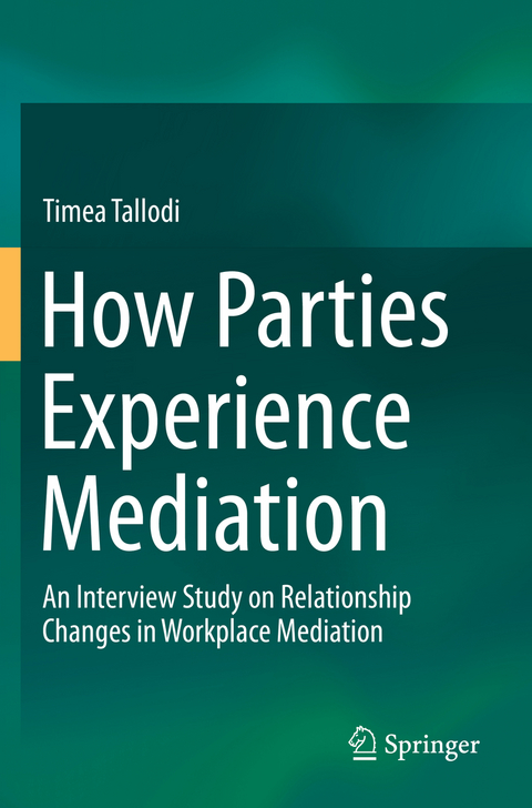 How Parties Experience Mediation - Timea Tallodi