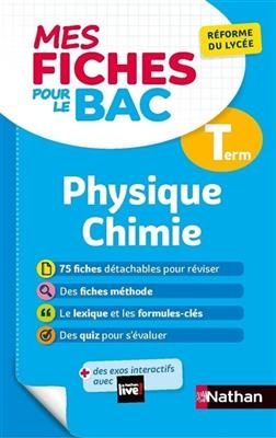 Physique chimie terminale : réforme du lycée