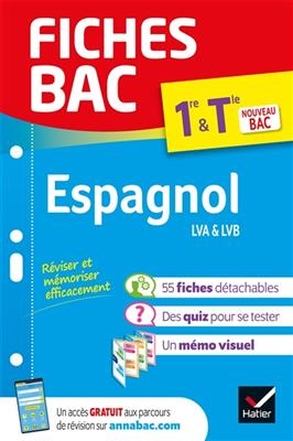 Espagnol LVA & LVB, 1re & terminale : nouveau bac