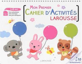 Mon Premier Cahier D'Activites Larousse 3-4 ANS -  Collectif