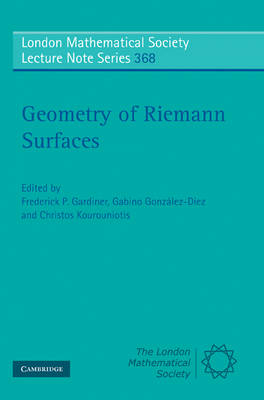 Geometry of Riemann Surfaces - 