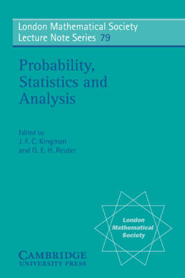 Probability, Statistics and Analysis - 