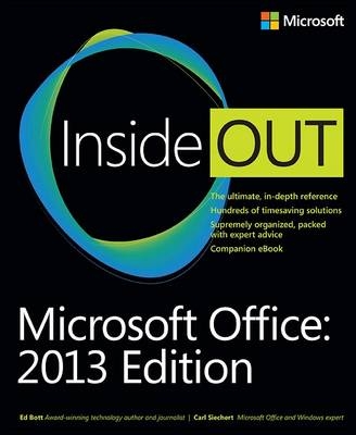 Microsoft Office Inside Out -  Ed Bott,  Carl Siechert